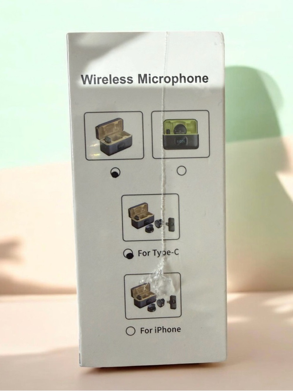 Wireless Microphone 2.4G Plug and Play. Color is listed in the pic. NIP/NWOT - Picture 2 of 4